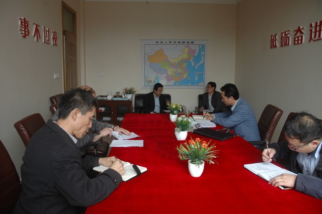 副總經(jīng)理司正林一行蒞臨礦建三公司調(diào)研指導工作