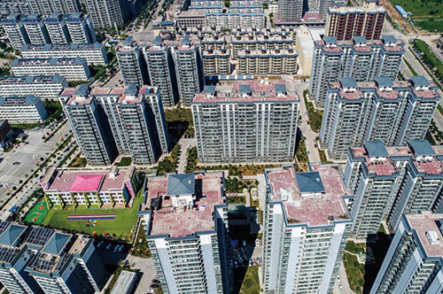 韓城分公司承建的新梅苑小區掠影