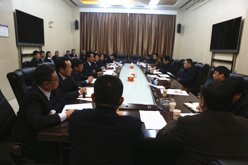 寧興剛對天工公司進行調研指導