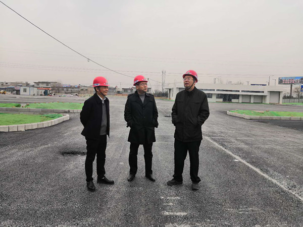 銅川市交通運輸局副局長趙衛東深入川耀服務區現場檢查指導工作